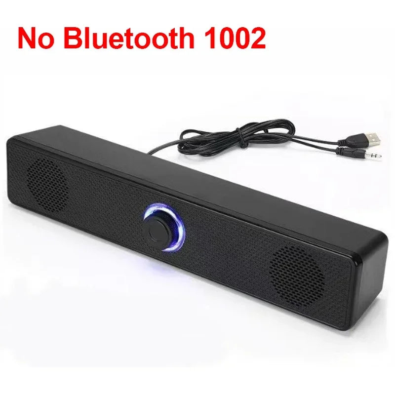 Desk Soundbar with Bluetooth & AUX — USB Powered PC Speaker