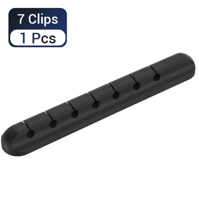 Silicone Cable Management Clips