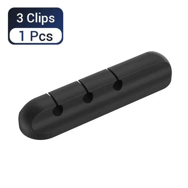 Silicone Cable Management Clips
