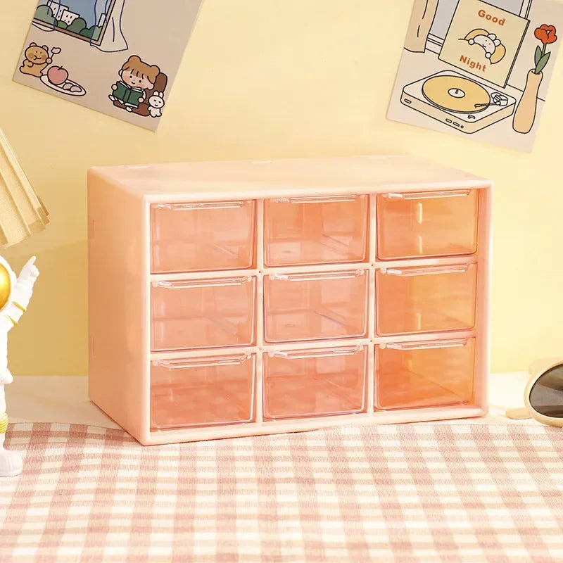 9-Grid Desktop Storage Organizer