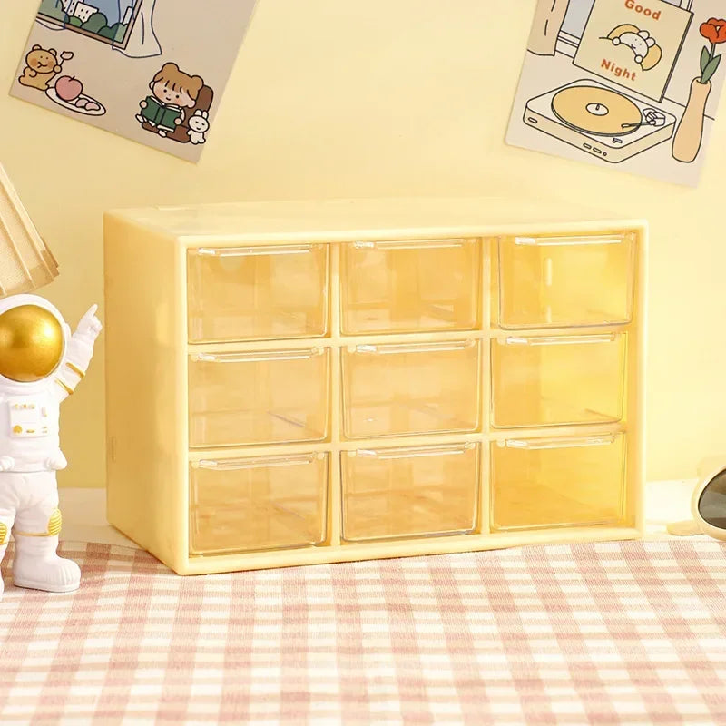 9-Grid Desktop Storage Organizer