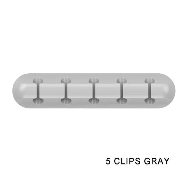 Silicone Cable Management Clips