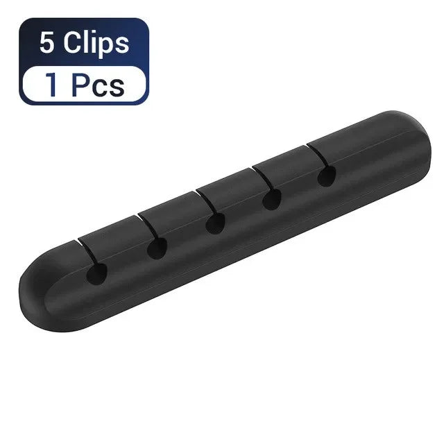 Silicone Cable Management Clips