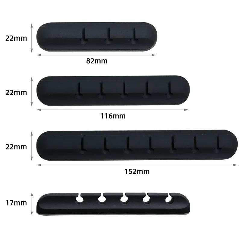 Silicone Cable Management Clips