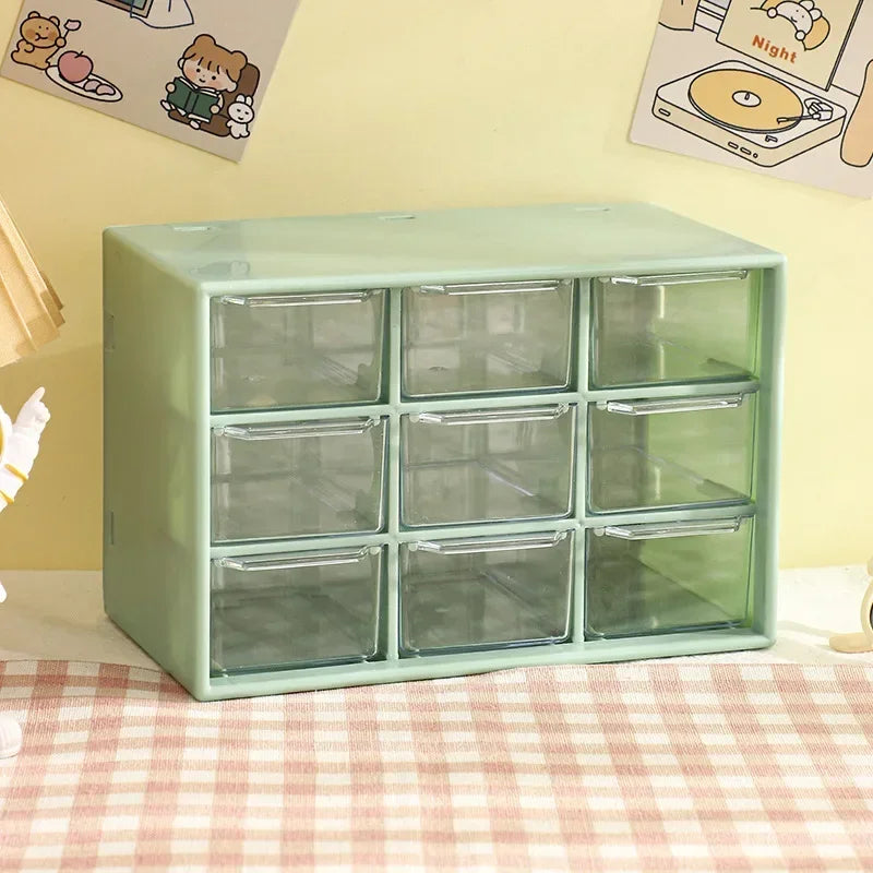 9-Grid Desktop Storage Organizer