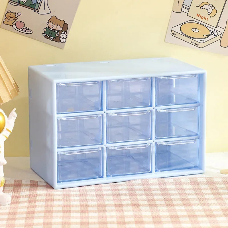 9-Grid Desktop Storage Organizer