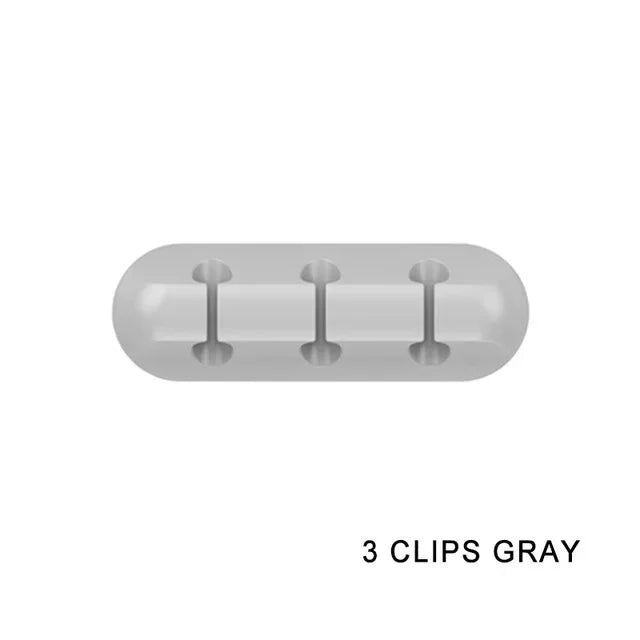 Silicone Cable Management Clips